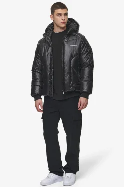 Pegador Jackets|Toby Raglan Puffer Jacket Black