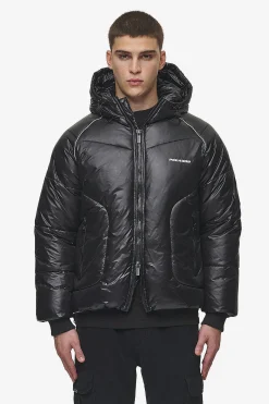 Pegador Jackets|Toby Raglan Puffer Jacket Black
