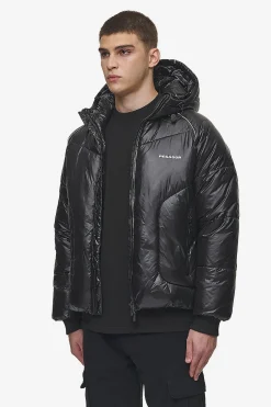 Pegador Jackets|Toby Raglan Puffer Jacket Black
