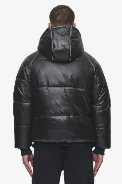 Pegador Jackets|Toby Raglan Puffer Jacket Black