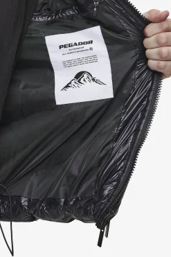 Pegador Jackets|Toby Raglan Puffer Jacket Black