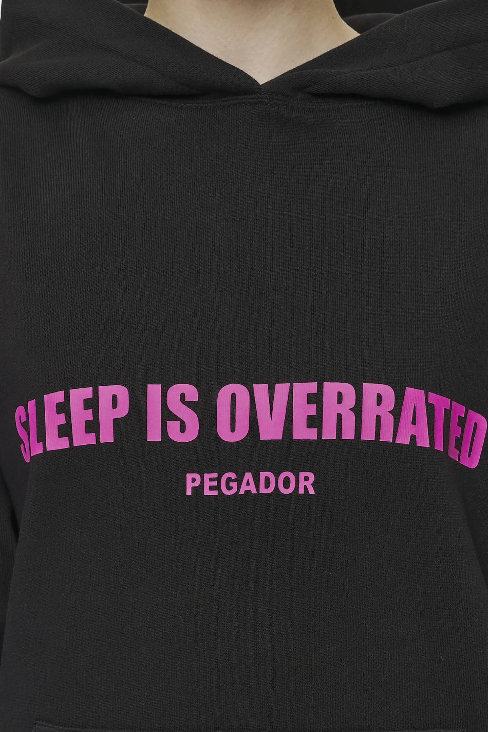 Pegador Hoodies|Tori Oversized Hoodie Washed Black