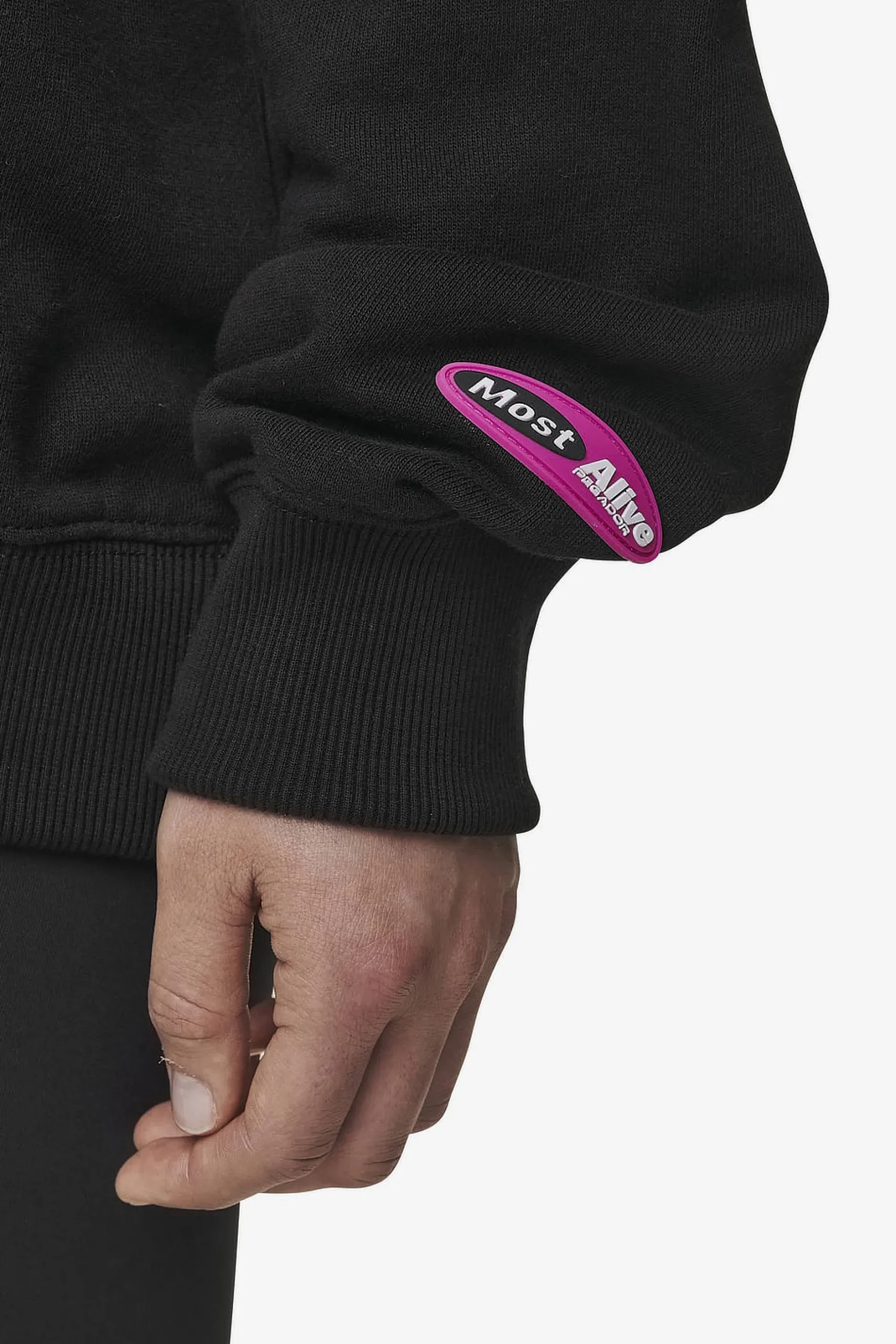 Pegador Hoodies|Tori Oversized Hoodie Washed Black