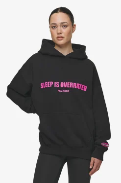 Pegador Hoodies|Tori Oversized Hoodie Washed Black