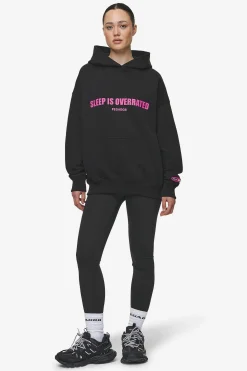 Pegador Hoodies|Tori Oversized Hoodie Washed Black