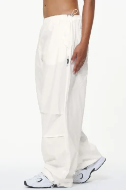 Pegador Pants|Tower Skydiver Track Pants Vintage Washed Bone White