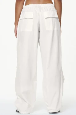Pegador Pants|Tower Skydiver Track Pants Vintage Washed Bone White