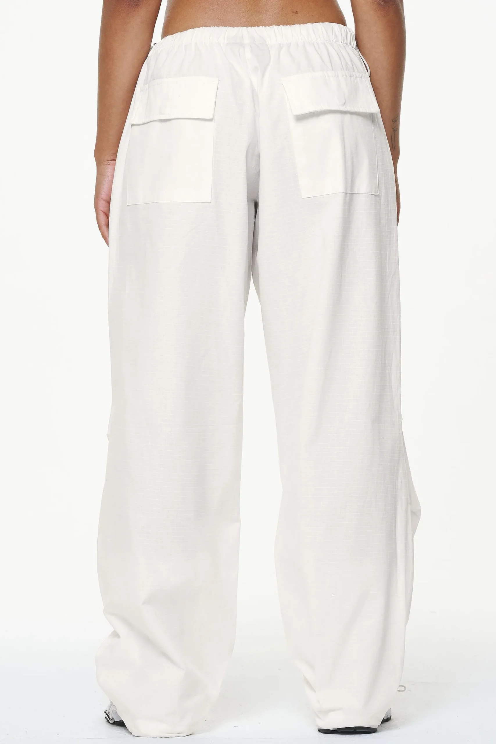 Pegador Pants|Tower Skydiver Track Pants Vintage Washed Bone White