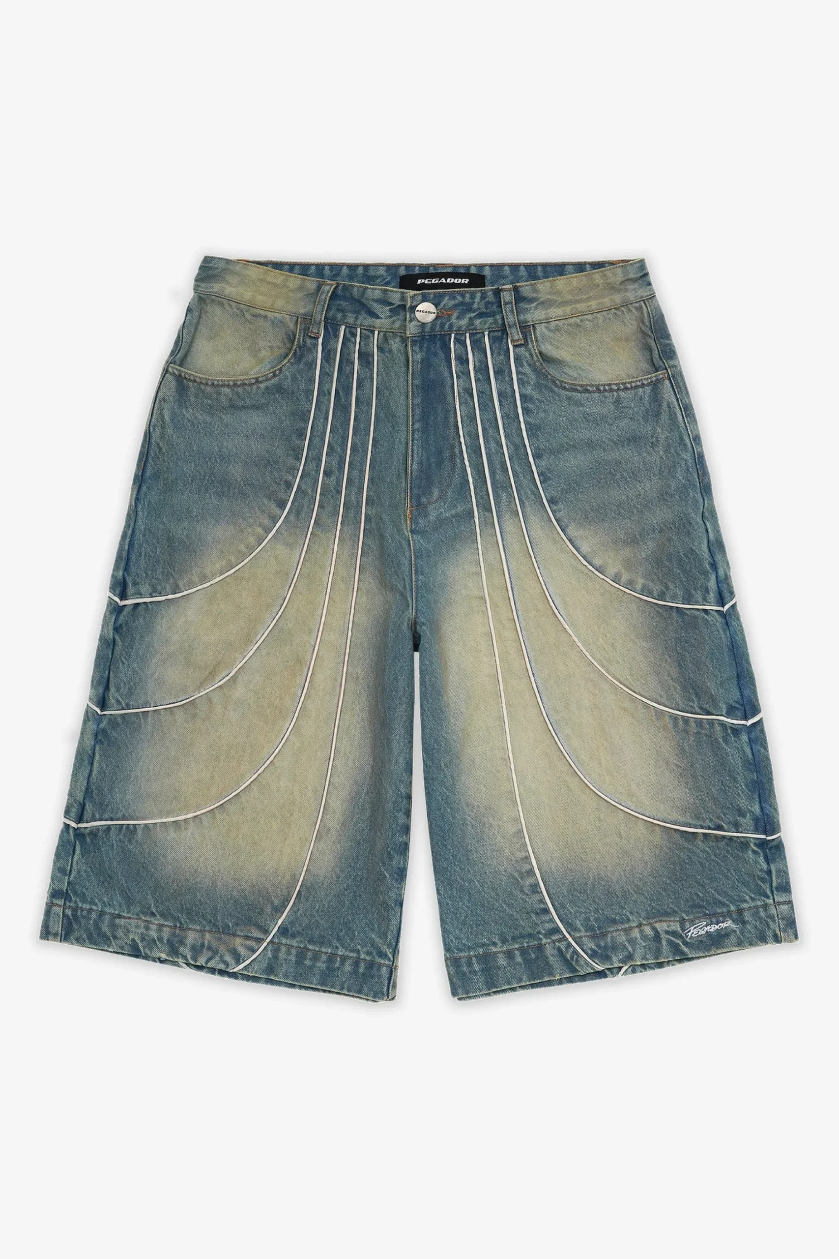 Pegador Shorts|Treasure Jorts Vintage Blue