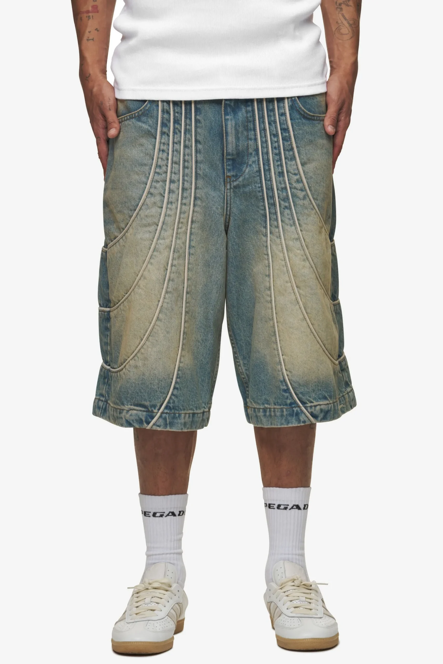 Pegador Shorts|Treasure Jorts Vintage Blue