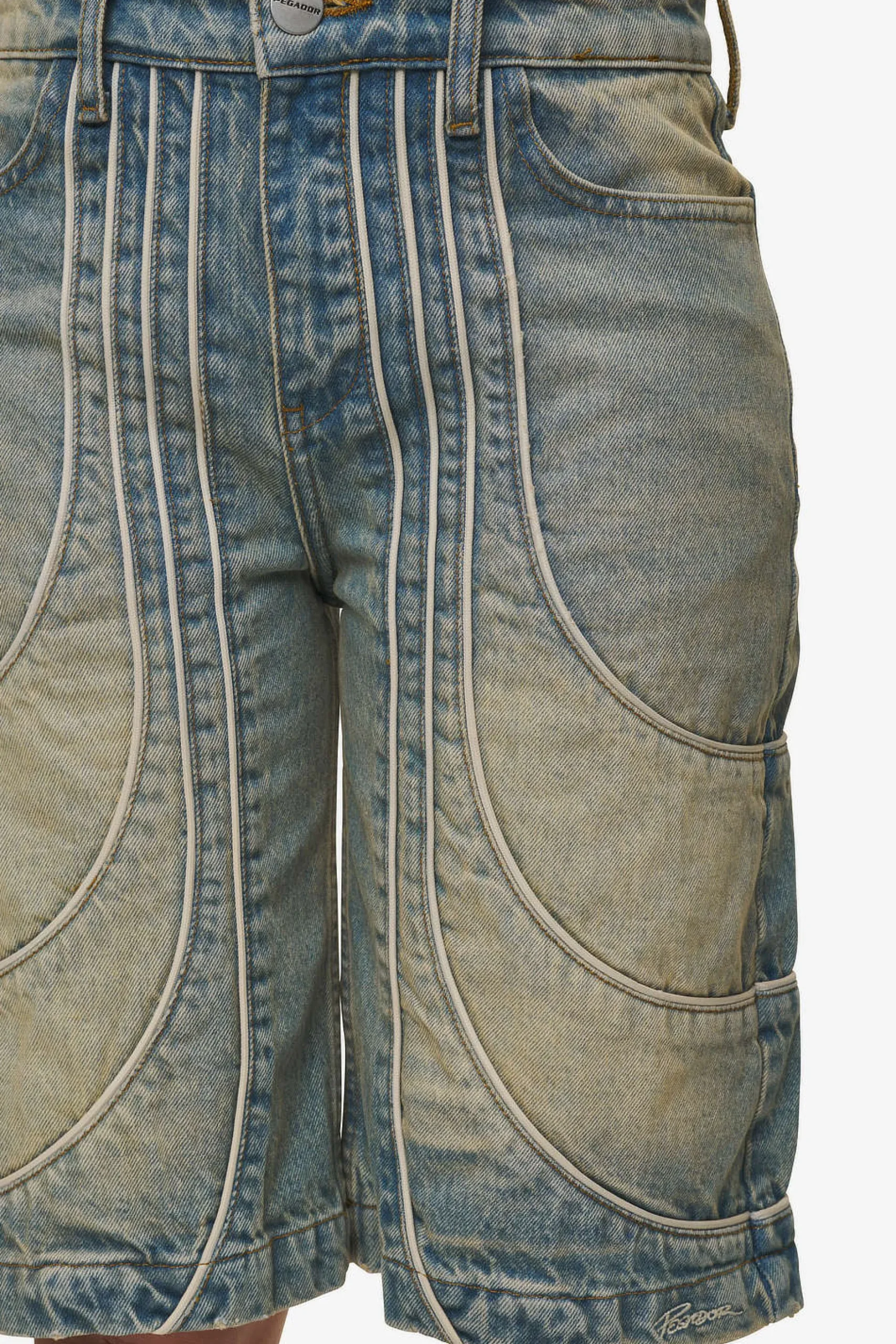 Pegador Shorts|Treasure Jorts Vintage Blue