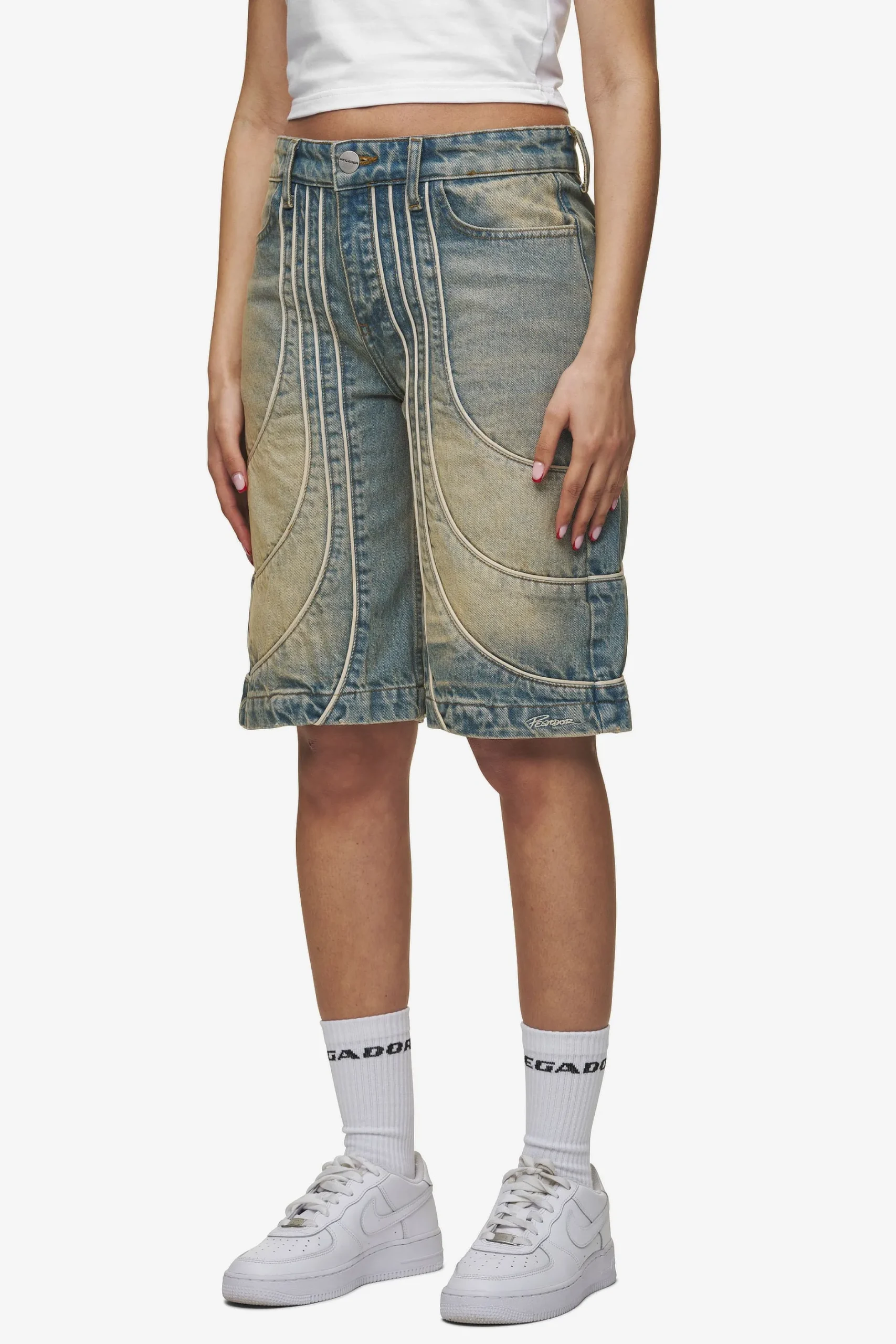 Pegador Shorts|Treasure Jorts Vintage Blue