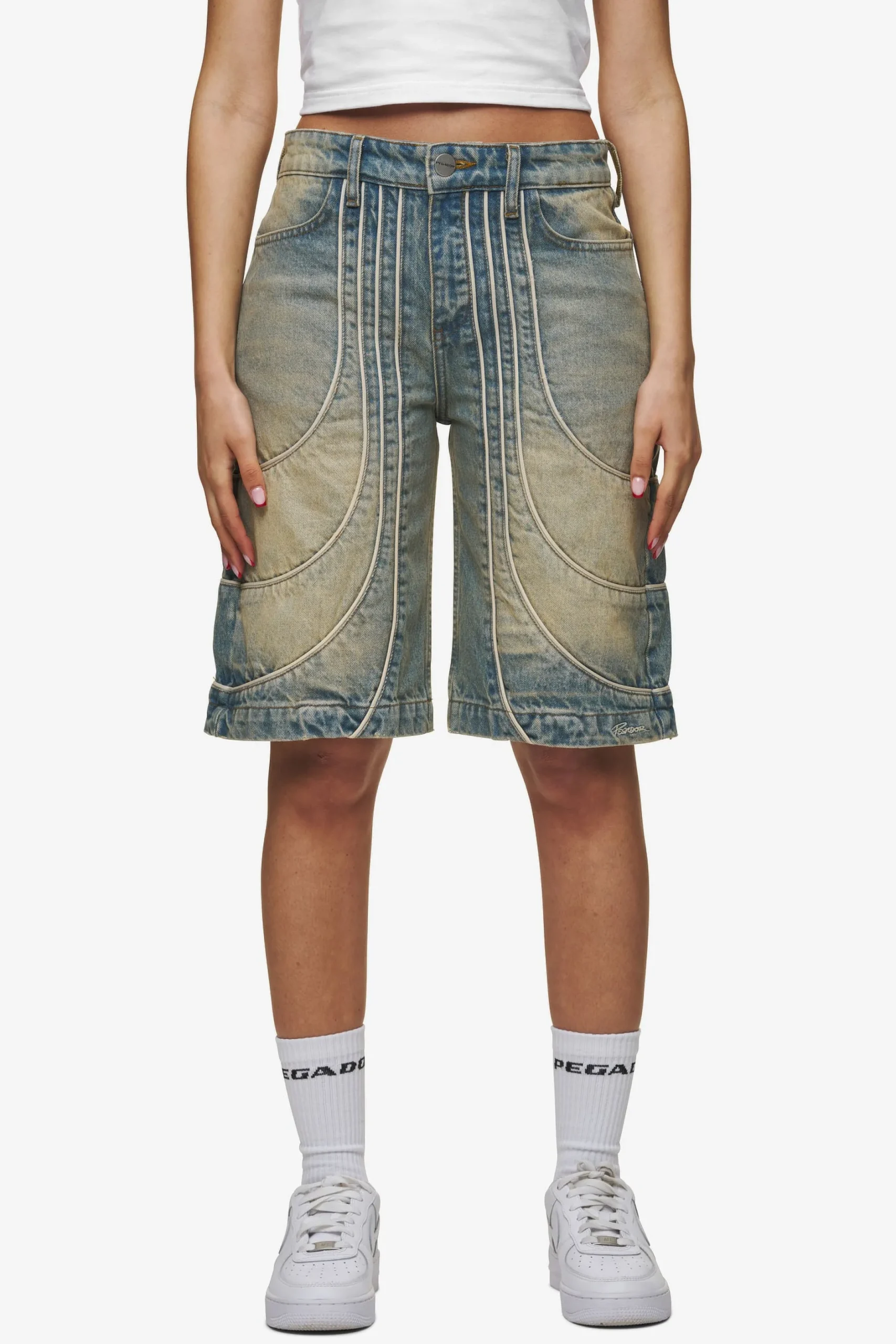 Pegador Shorts|Treasure Jorts Vintage Blue