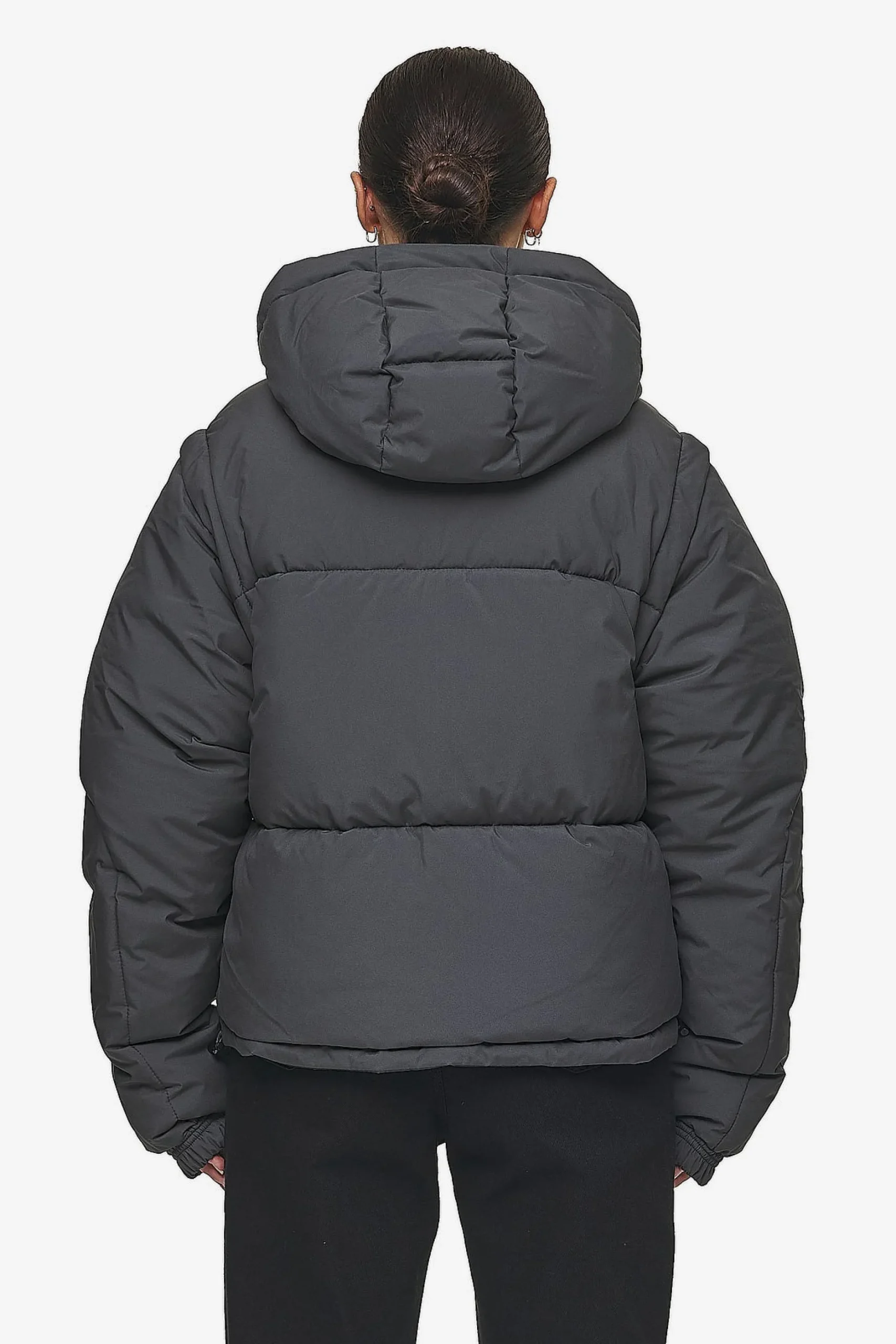 Pegador Jackets|Trixy 4 In 1 Reversible Puffer Jacket Anthracite