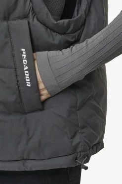 Pegador Jackets|Trixy 4 In 1 Reversible Puffer Jacket Anthracite