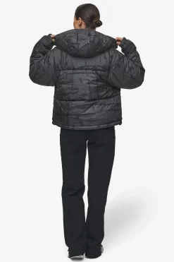 Pegador Jackets|Trixy 4 In 1 Reversible Puffer Jacket Anthracite