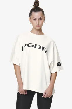 Pegador Tees|Troms Heavy Oversized Tee Washed Salty Cream