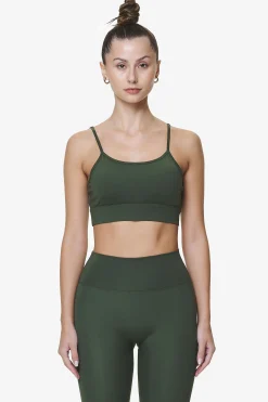 Pegador Tops|Tromso Bra Sage Green