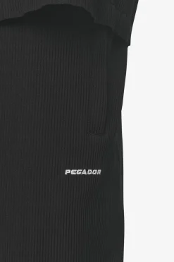 Pegador Pants & Joggers|Troy Plissee Pants Black