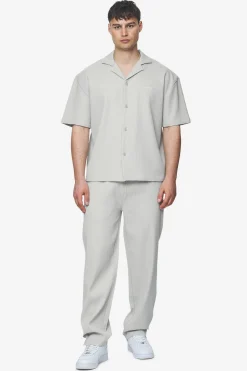 Pegador Pants & Joggers|Troy Plissee Pants Pearl grey