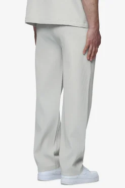 Pegador Pants & Joggers|Troy Plissee Pants Pearl grey
