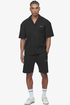 Pegador Shorts|Troy Plissee Shorts Black