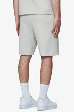 Pegador Shorts|Troy Plissee Shorts Pearl grey