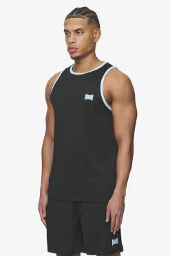 Pegador Tees|Tulare Mesh Tank Top Black