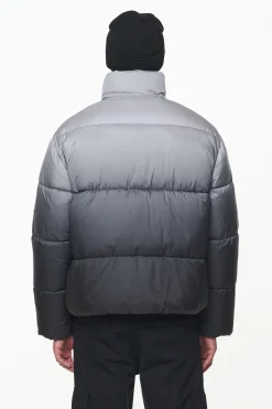 Pegador Jackets|Tunis Faded Puffer Jacket Dark Grey