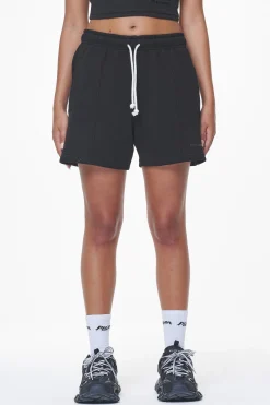 Pegador Shorts|Umbria High Waisted Shorts Black Gum