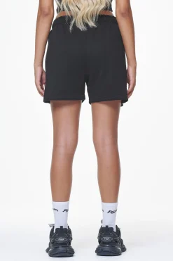 Pegador Shorts|Umbria High Waisted Shorts Black Gum