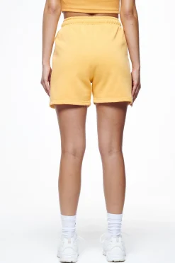 Pegador Shorts|Umbria High Waisted Shorts Vintage Washed Golden Sun Gum