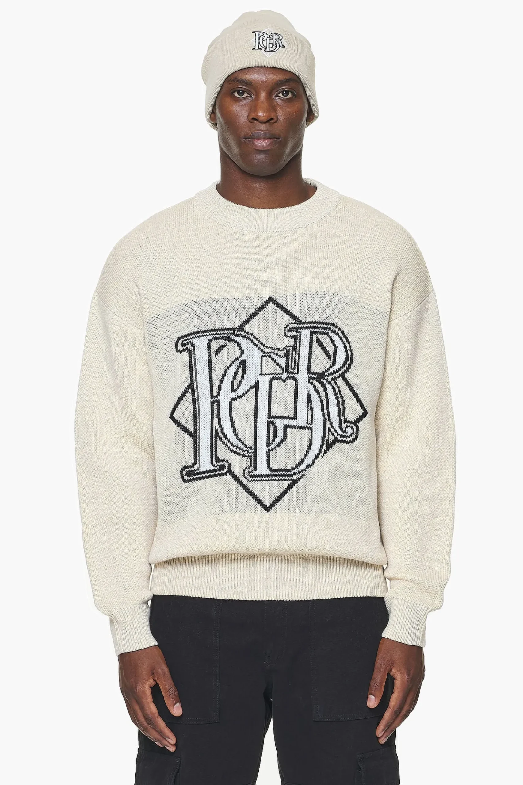 Pegador Sweaters|Knitwear|Valk Knit Sweater Kingdom Beige