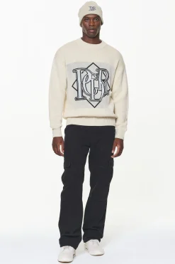 Pegador Sweaters|Knitwear|Valk Knit Sweater Kingdom Beige