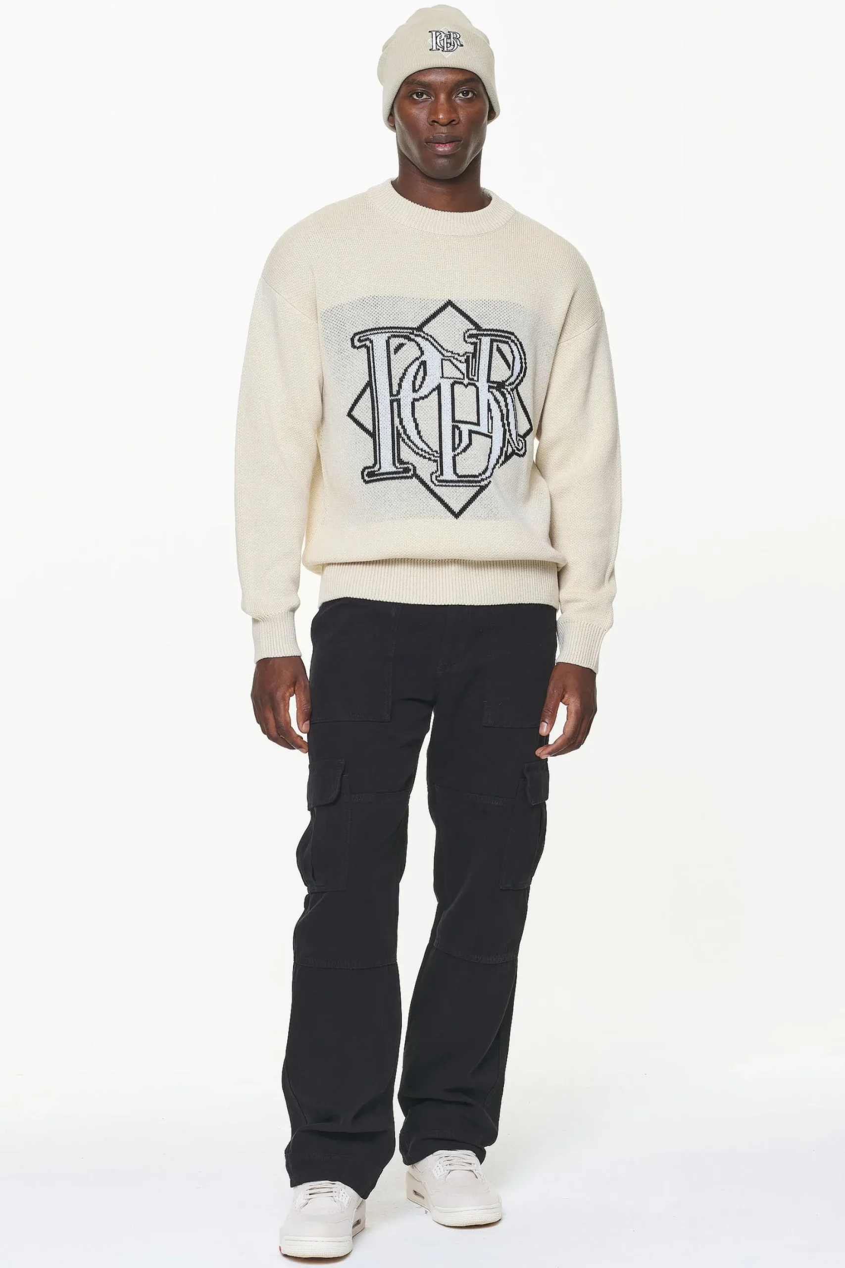 Pegador Sweaters|Knitwear|Valk Knit Sweater Kingdom Beige