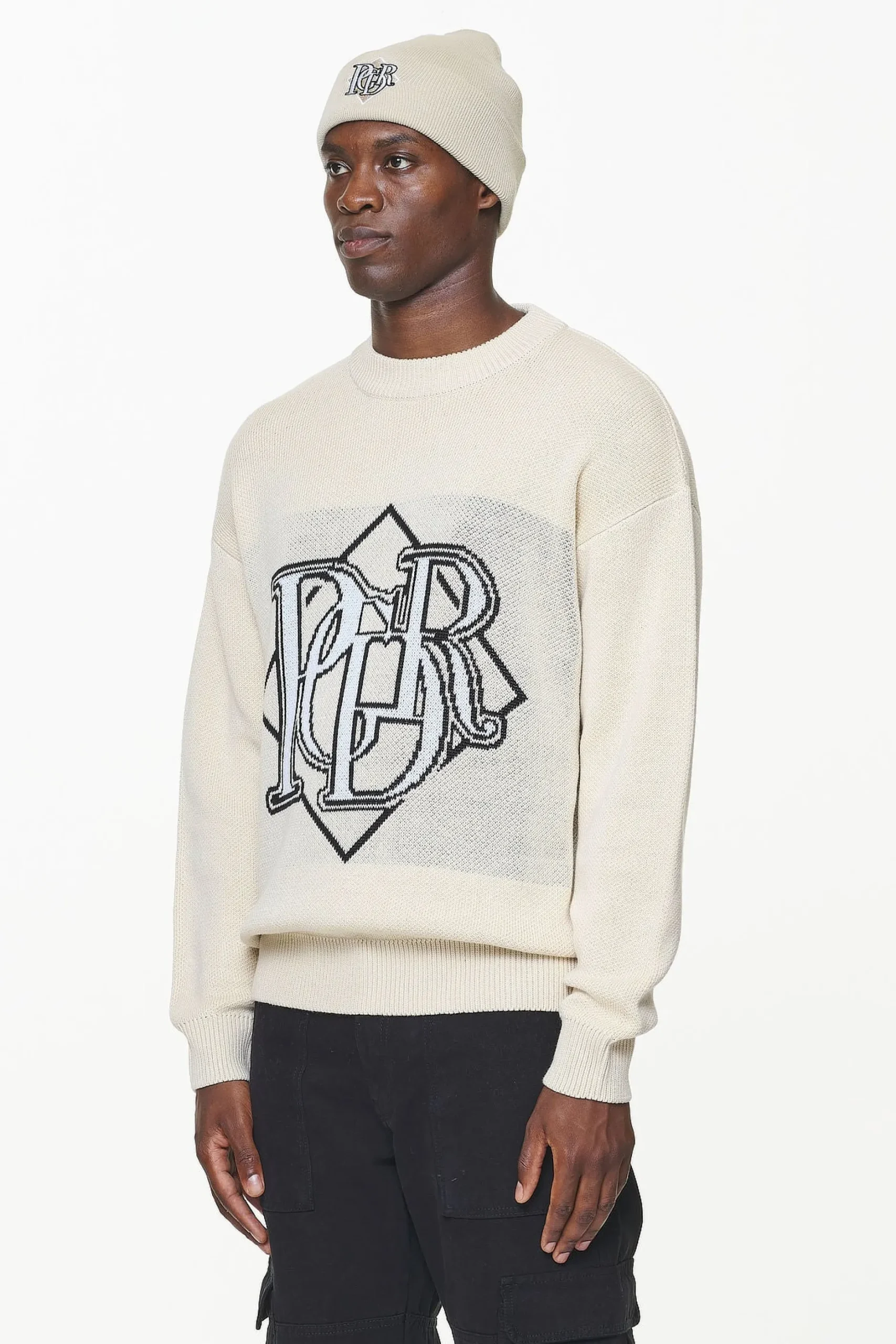 Pegador Sweaters|Knitwear|Valk Knit Sweater Kingdom Beige