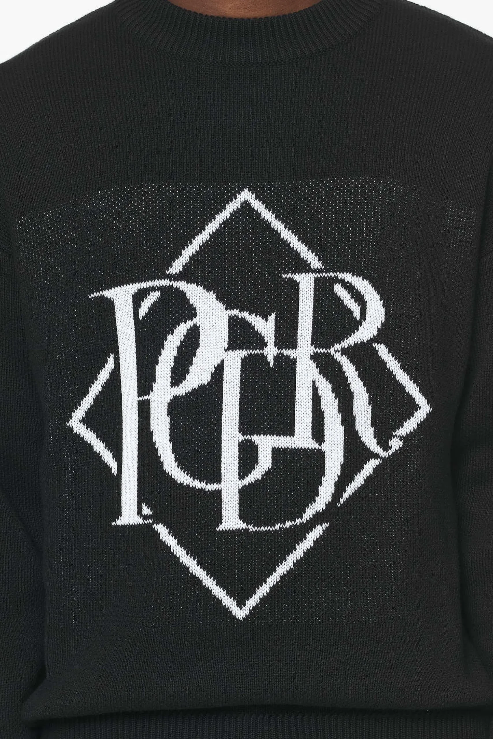 Pegador Sweaters|Knitwear|Valk Knit Sweater Onyx Black