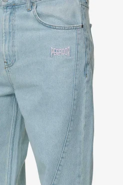 Pegador Jeans|Valmar Baggy Jeans Sand washed blue