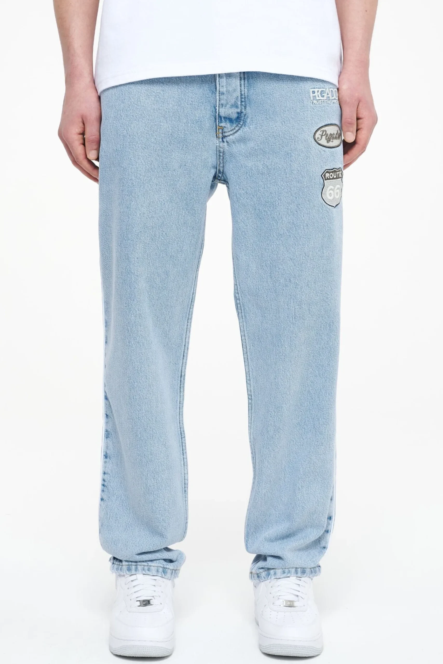 Pegador Jeans|Vanness Baggy Jeans Washed Blue