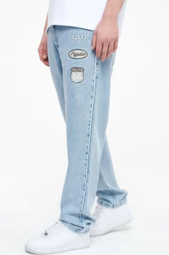 Pegador Jeans|Vanness Baggy Jeans Washed Blue