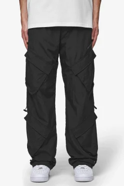 Pegador Cargos|Varick Wide Tech Cargo Pants Black