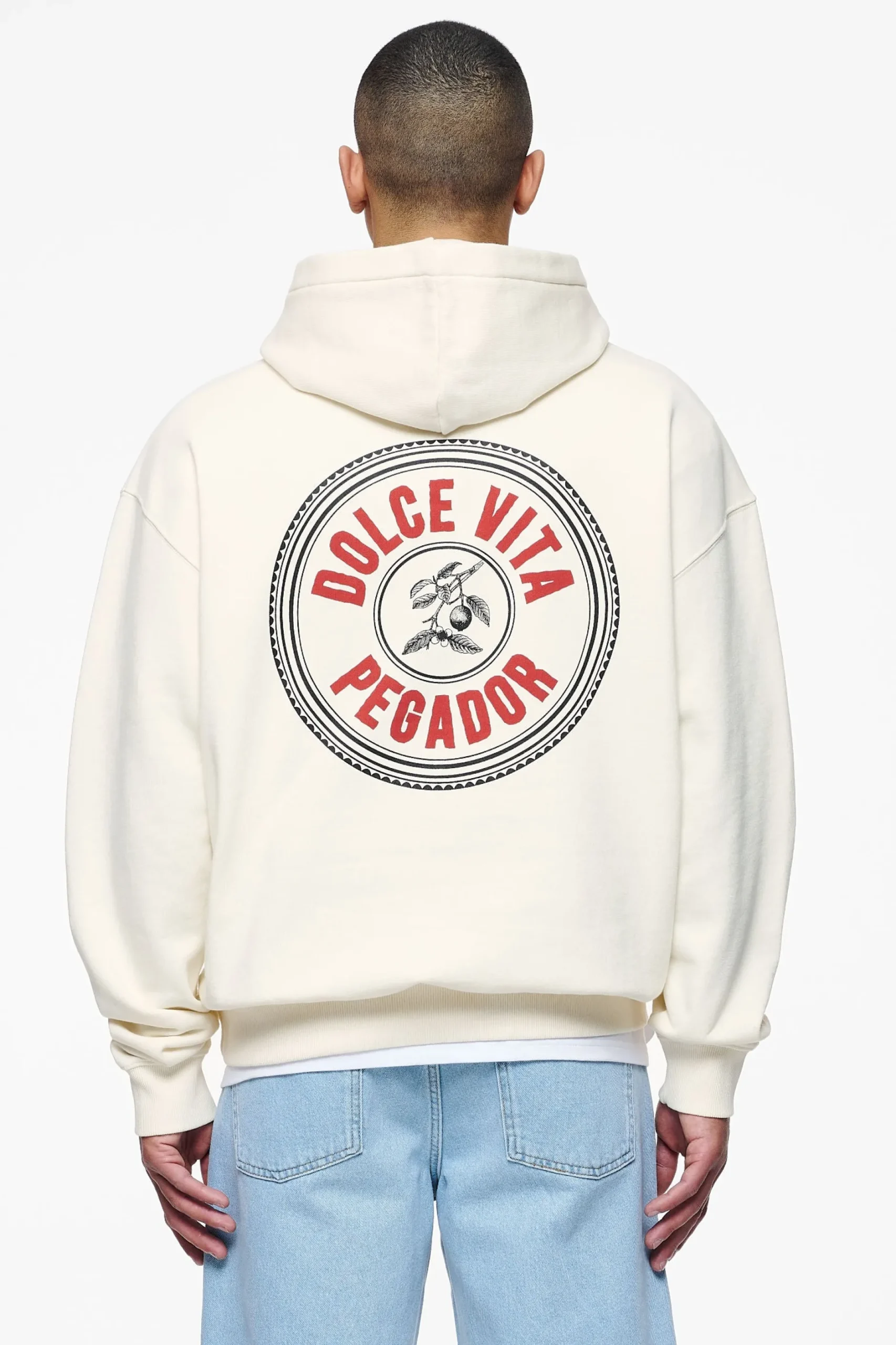 Pegador Hoodies|Verity Oversized Hoodie Vintage Washed Unbleached