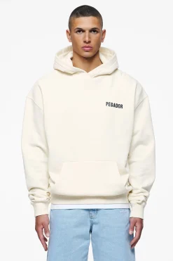 Pegador Hoodies|Verity Oversized Hoodie Vintage Washed Unbleached