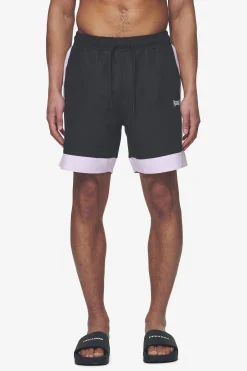 Pegador Swim Shorts|Vicente Swim Shorts Black Bubblegum