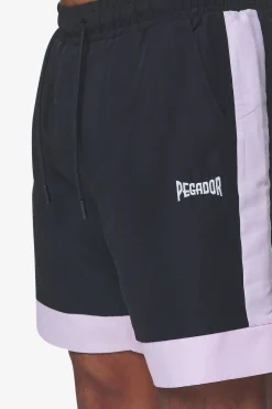Pegador Swim Shorts|Vicente Swim Shorts Black Bubblegum