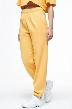 Pegador Pants|Villa High Waisted Sweat Pants Vintage Washed Golden Sun Gum