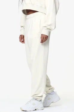 Pegador Pants|Villa High Waisted Sweat Pants Washed Salty Cream Gum