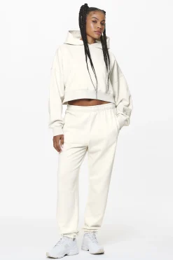 Pegador Pants|Villa High Waisted Sweat Pants Washed Salty Cream Gum