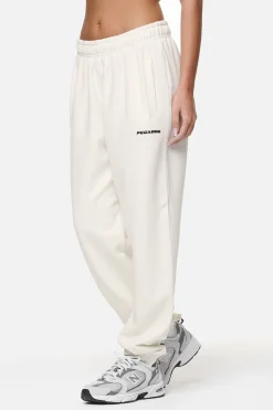 Pegador Pants|Villa High Waisted Sweat Pants  Washed Coconut Milk Black Gum