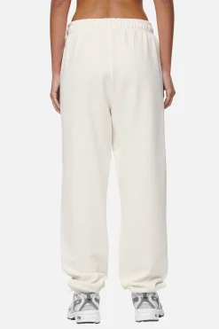 Pegador Pants|Villa High Waisted Sweat Pants  Washed Coconut Milk Black Gum